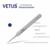 Pinça VETUS 5-SA de Aço Inoxidável Anti-Magnética de Precisão, Resistente a Ácidos, Ponta Afiada para Relojoaria e Reparo de Celulares
