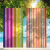 Fashionable Colorful Striped Towel Quick Drying Beach Towels Are Suitable For Swimming Pools Camping Yoga And The Gym