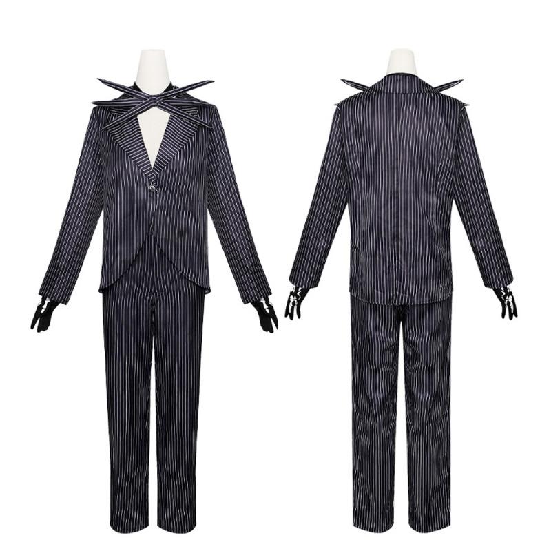 Halloween costumes cos Jack clothes Skull Jack men's full set of men's and women's cosplay masks Christmas night terrors