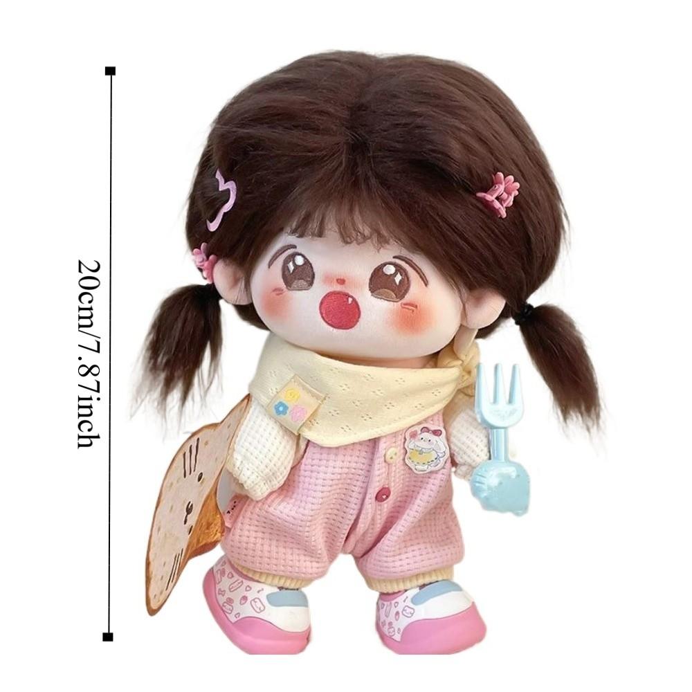 Jumpsuit 20cm Cotton Doll Clothes Rabbit Pattern Cotton Doll's Clothes  Children's Gift