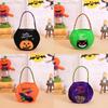 Halloween Bags Candy Pumpkin Handbag Trick Or Treat Cat Witch Bags Decor Prop