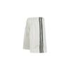 Y-3 Minimalist Mid-Rise Side Three Stripes Logo Print Straight-Leg Shorts Unisex Shorts Light-Gray IA1665