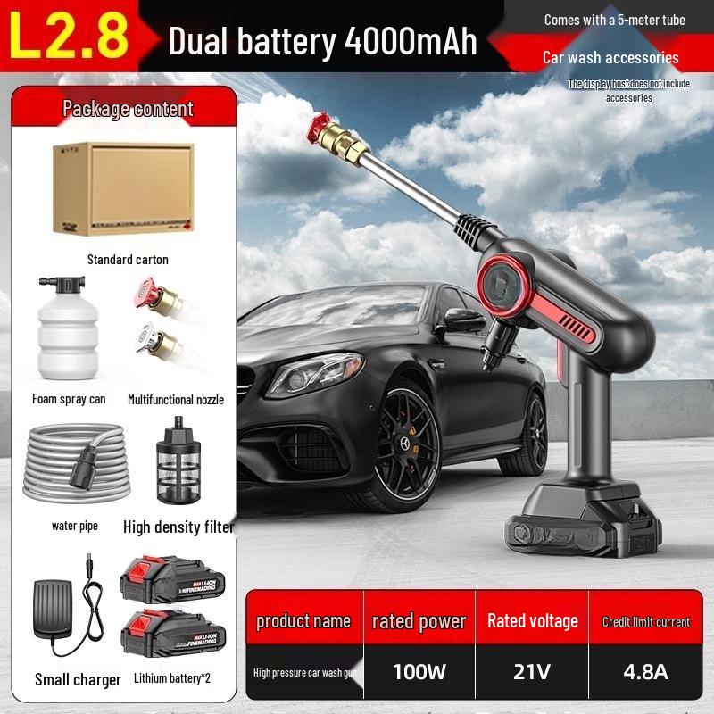 TURBOSUN Electric High-Pressure Car Washer CN plug (adapter included)