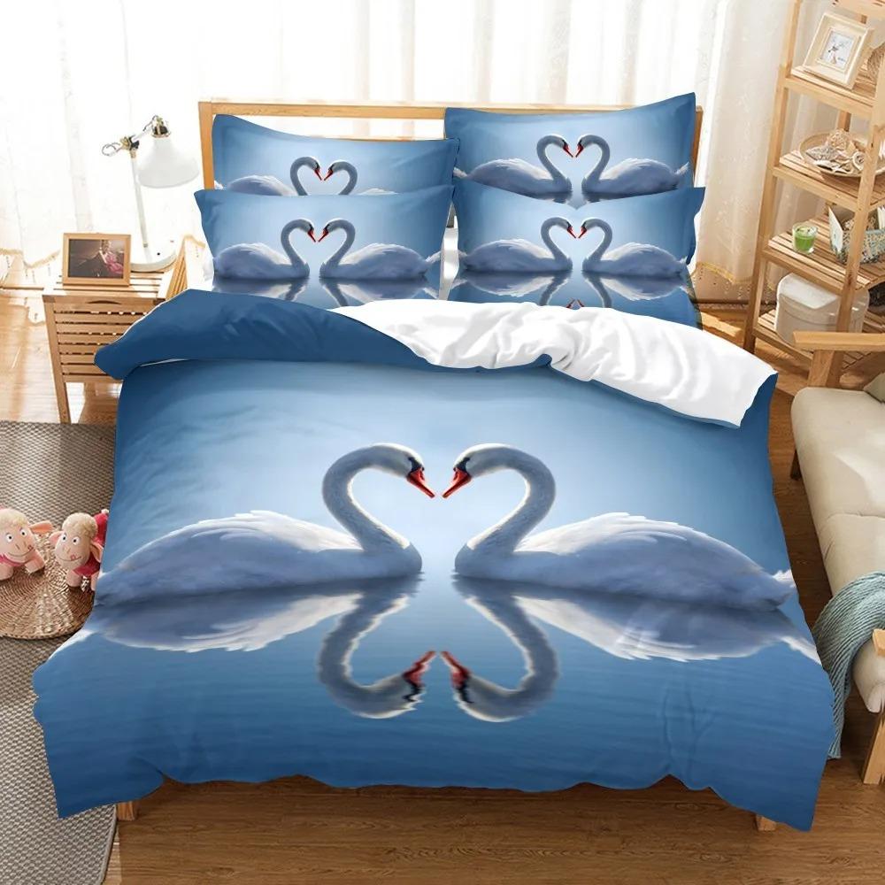 3D Color Zebra Bedding Sets Animal Duvet Dogs Quilt Cover Set Dolphin Lion Tiger Comforter Bed Linen Pillowcase