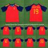 2026 Spain Home Jersey - Yamal #10, Gavi #9, Short Sleeve Fan Version