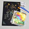 DIY Burned Foil Art Kit: Creative Handmade Gold Foil Decorative Painting