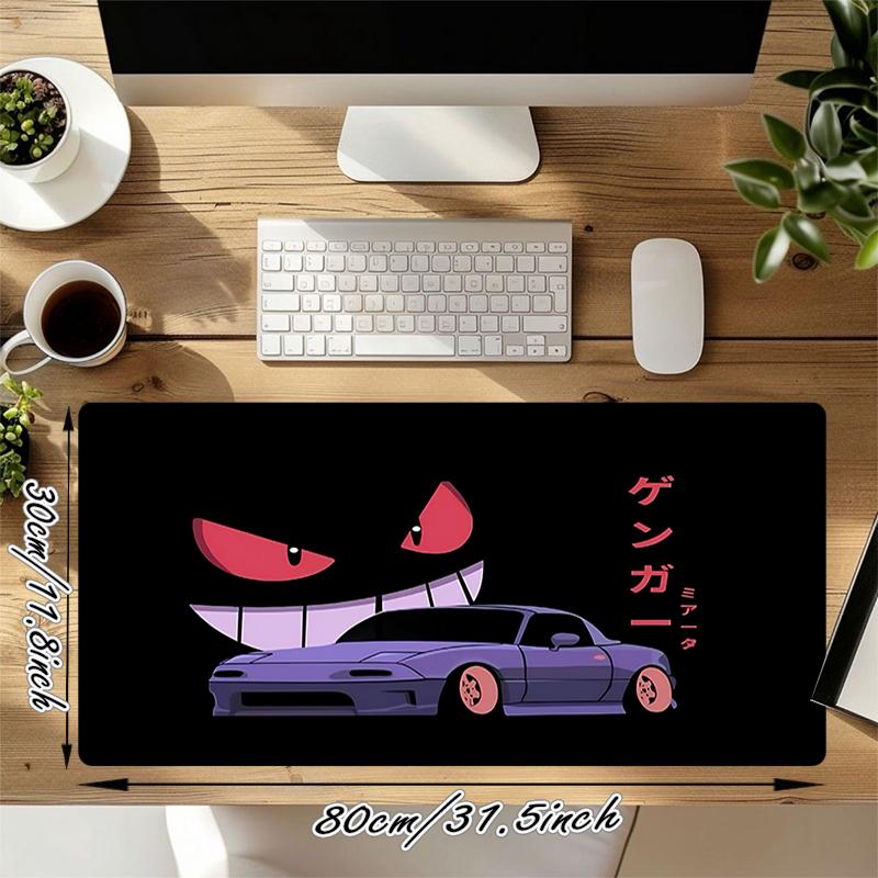 1Pc Car Shadows Gaming Mouse Pad Keyboard Desk Mat Non-slip Rubber Lock Edge Waterproof Computer Mousepad for Office Home Decor Ey153