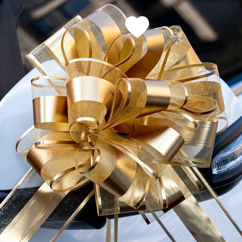 Butterfly Wedding Car Door Decoration - Festive Arrangement for Wedding Handles