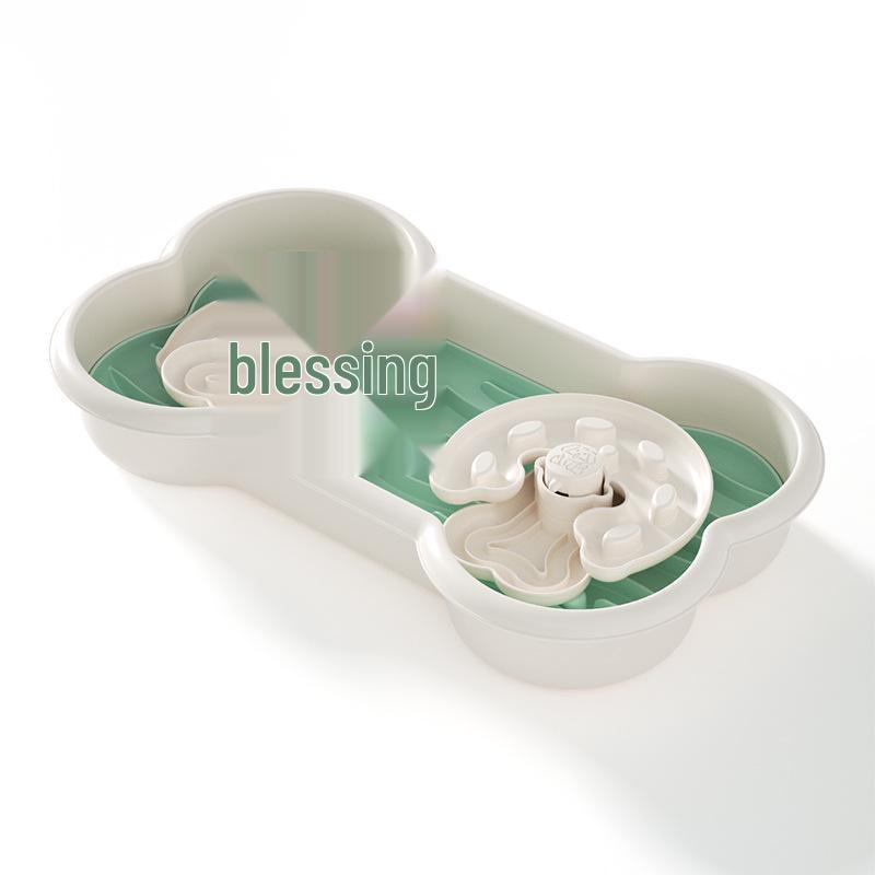 Medium/Large Slow Feeder Bowl for Dogs and Cats – Aids Digestion, Prevents Choking and Spills, Protects Stomach