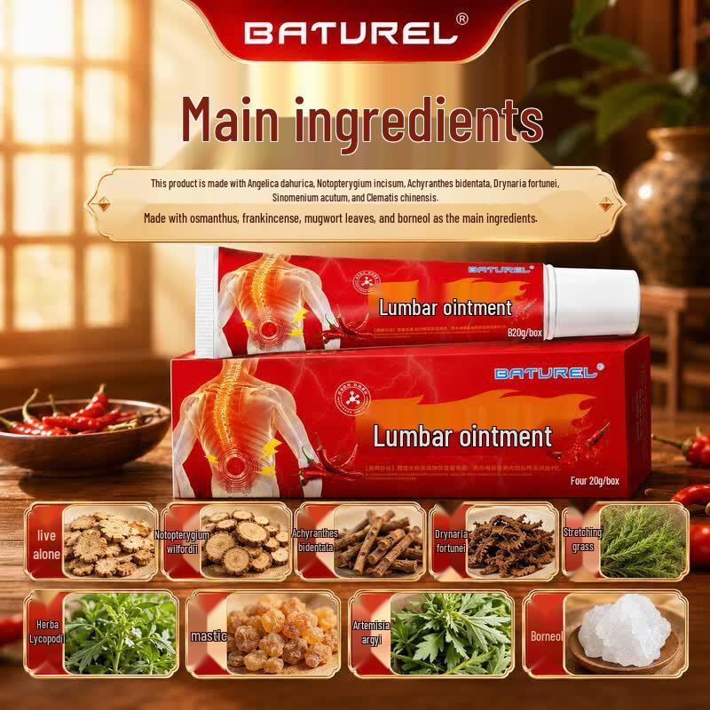 BATUREL Capsaicin Muscle & Joint Relief Ointment