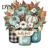 Rustic Thanksgiving Wall Hanging Fall Harvest Wooden Door Hanger, Pumpkin Sunflower Wood Welcome Sign, Seasonal Home Decoration Front Decor