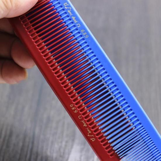 Friseurkamm, verschleißfest, kreativ, antistatisch, glatt, multifunktional, Schönheitswerkzeug, leicht, Kamm mit dichten Zähnen, Zubehör für Mädchen