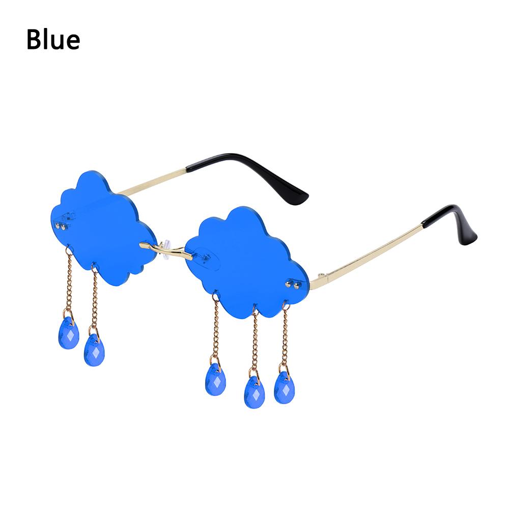 Women Fashion Rimless Sunglasses Diamond Shape True Film Sun Glasses Personality Ladies Uv400 Trending Narrow Eyewear Streetwear