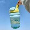 Large Capacity Plastic Cup, Student Portable Outdoor Hand Guard, High Temperature Resistant Direct Drinking Water Cup