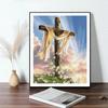 5D Diamond Painting Kit Jesus Cross Religious Sticker Diamond Embroidery Handmade DIY Mosaic Home Decoration Adult Gifts