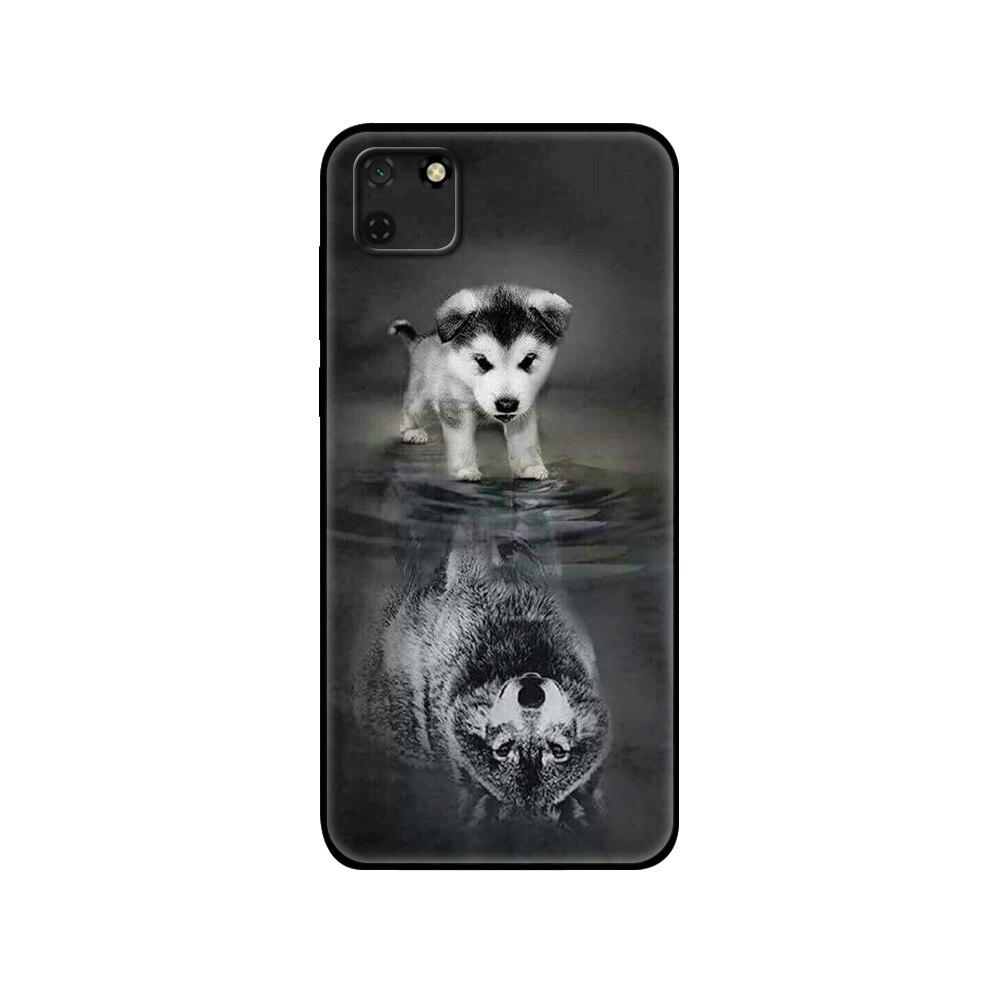 For HONOR 9S Case 5.45" Soft Silicon Tpu Phone Cover On Huawei Honor 9S 9 S DUA-LX9 Back Funda Black Tpu Case