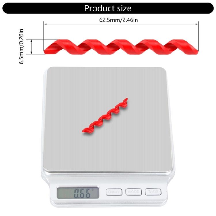 TPR Rubber Bicycles Cable Covers Antifriction Protectors for Brake System and Gear Lines Enhances Brake Line Safety 5pcs