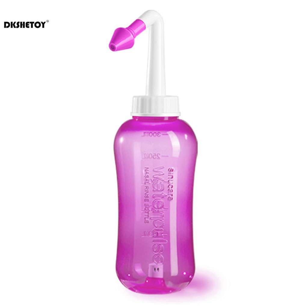 Butelka do płukania nosa 300/500ml Zapalenie zatok Czyszczenie nosa dla dorosłych i dzieci Alergiczny nieżyt nosa Irygator do nosa Neti Pot Narzędzie do czyszczenia nosa