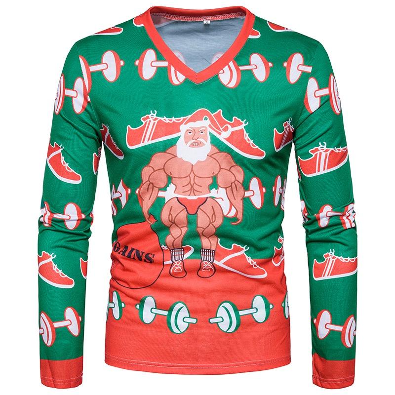 Women Men Ugly Christmas Sweater Xmas Jumper T Shirt Pullover Hoodies Stylish Festive Top