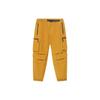 Reebok Solid Color Retro Sports Pocket Woven Casual Pants Men bottoms Brown 23RCS619MGBR