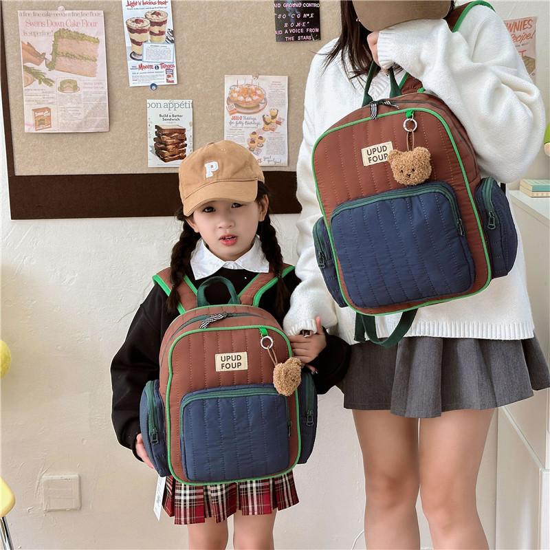 Charming Cute Canvas Backpack For Boys And Girls Comfortable Lightweight Design Perfect For Kids