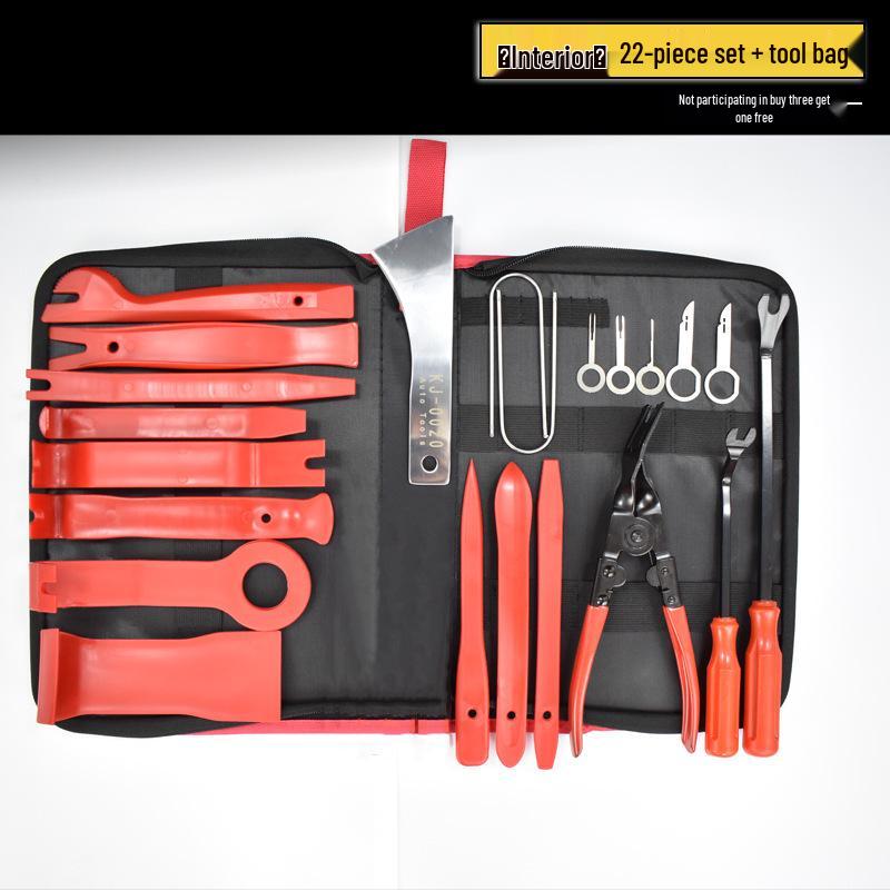 Stainless Steel Pry Bar Car Disassembly Tool for Audio, Door Panel, Console, and Mirror