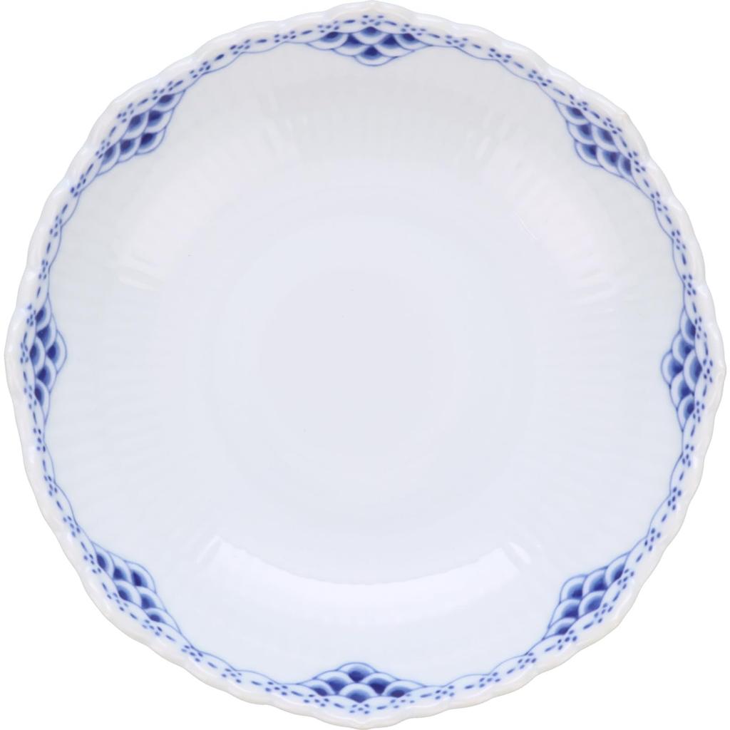 Imported Royal Copenhagen Princess Cake Dish Plate with Feet 1026451 White [Regular Product] 17.5cm [Item]