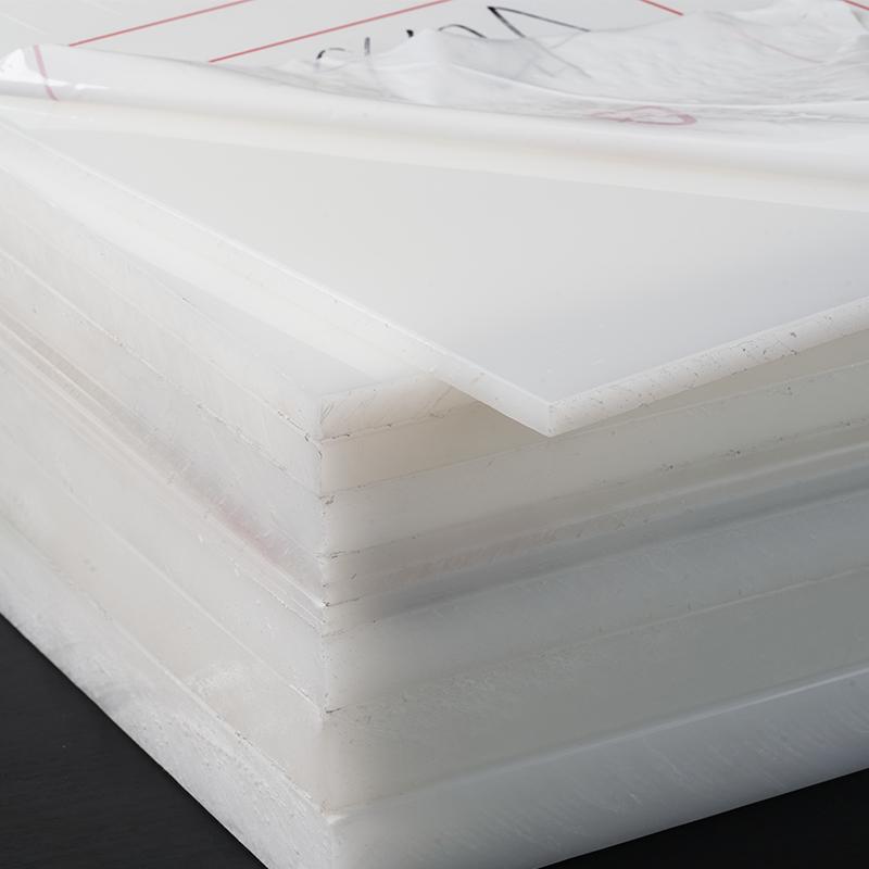 Food-Grade White Waterproof PP Plastic Cutting Board: Durable, Sun-Proof, Wear-Resistant, and Tough