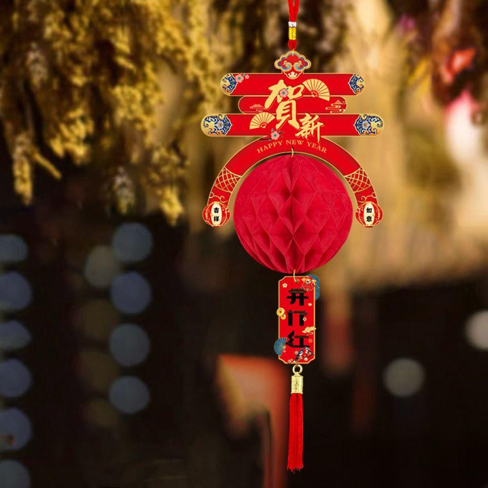 Chinese Style Dragon Year Lantern Ornaments Small Spring Festival Pendant  Atmosphere Layout