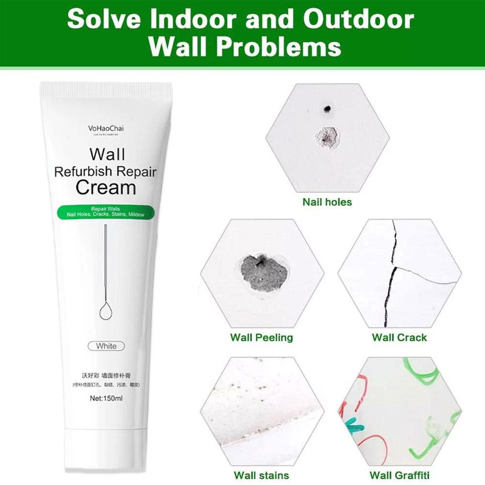 1/5/10PCS Wall Repair Agent Waterproof Wall Washbasin Crack Repair Cream Valid Mouldproof Quick-Drying Patch Restore Home Tool