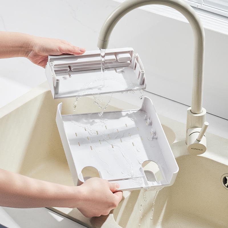 Kitchen knife holder, storage rack, cutting board, chopsticks and knives integrated storage rack, kitchen knife holder