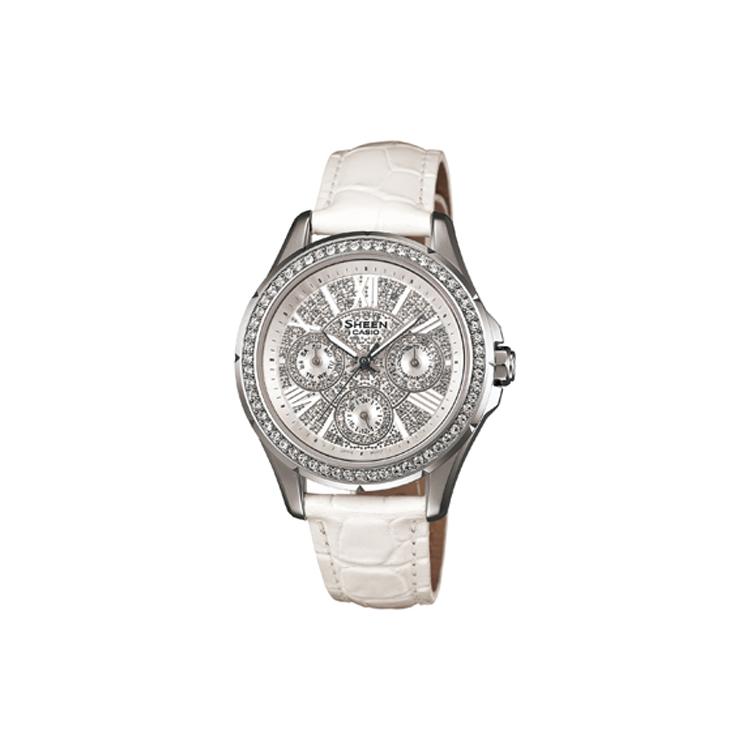 CASIO Women s SHEEN 41mm Silver Watch SHE-3504L-7AU SHE-3504L-7AU Silver Dial