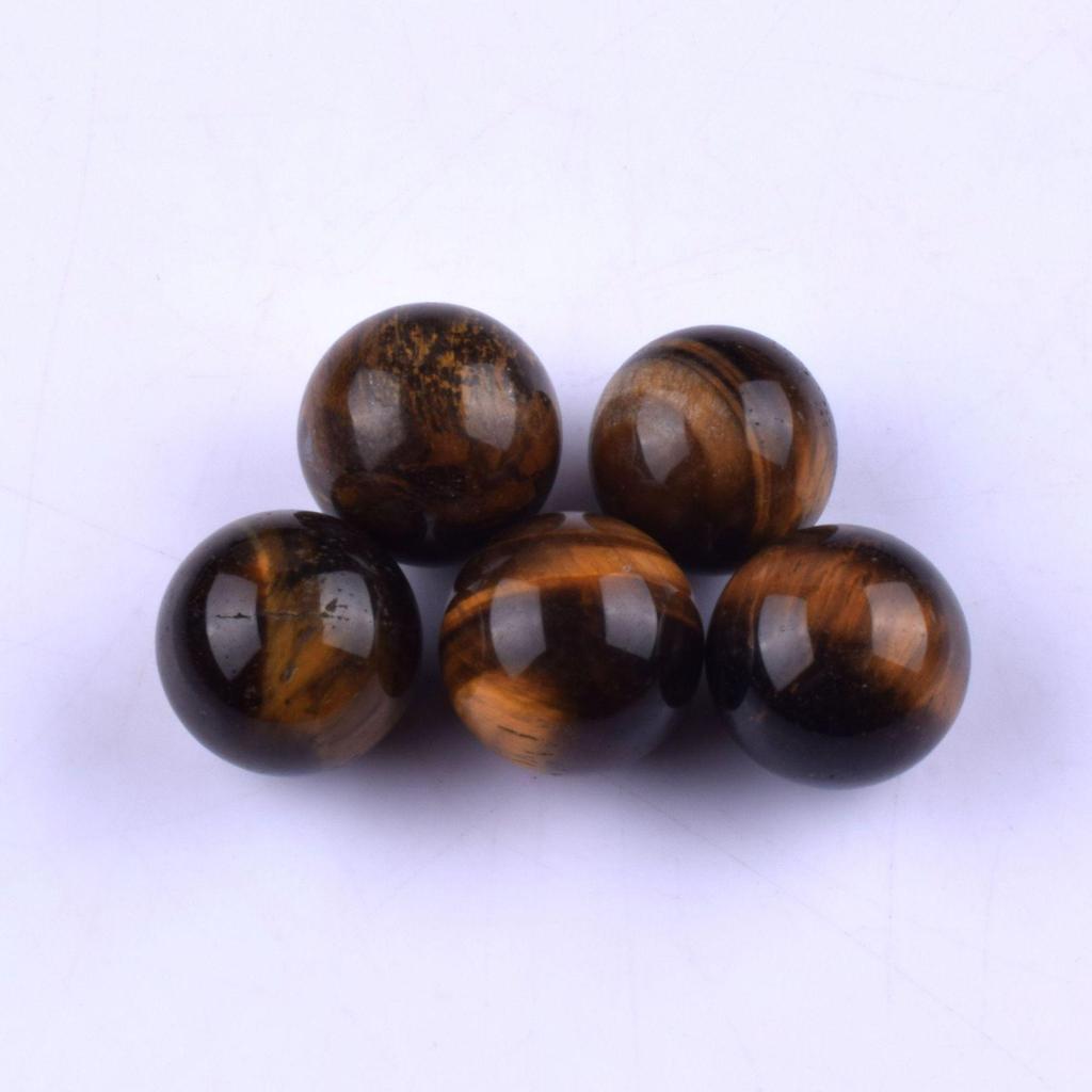 White Crystal Agate Round Ball 20mm: Non-Porous Natural Stone for DIY Fluorite Craft Ornaments