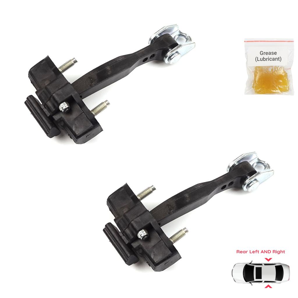 EDP1274-1 2 Pieces Rear Door Hinge Stop Check Strap Limiter for Fiat 500L 351 352 2012-2022 51883509