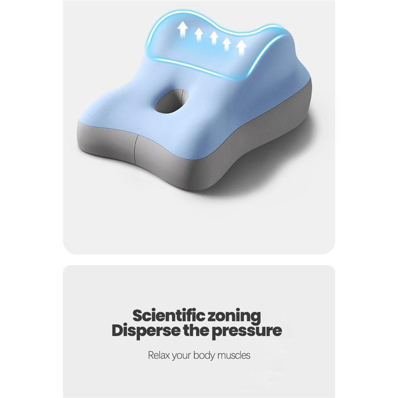 7 in 1 Multifunctional Slope Pillow Butt Cushion for Couples Pregnanly Pillow To Read in Bed Waist Cushion At Home Sitting Blue