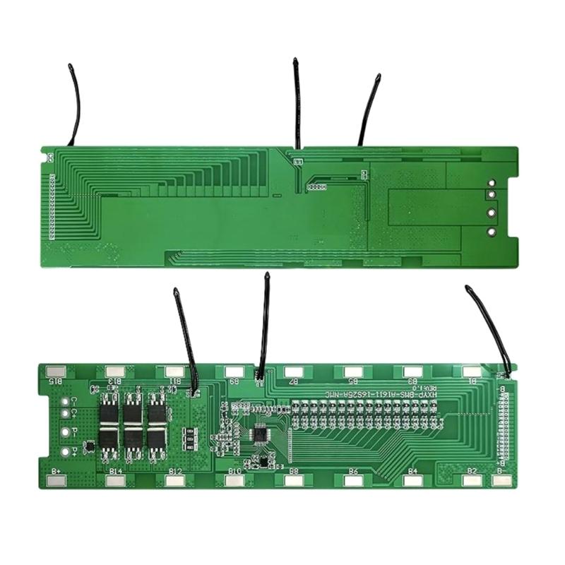 Intelligent Battery Management for 16S 60V 18650 Cells Featuring Thermal Regulation and Cell Equalization Technology