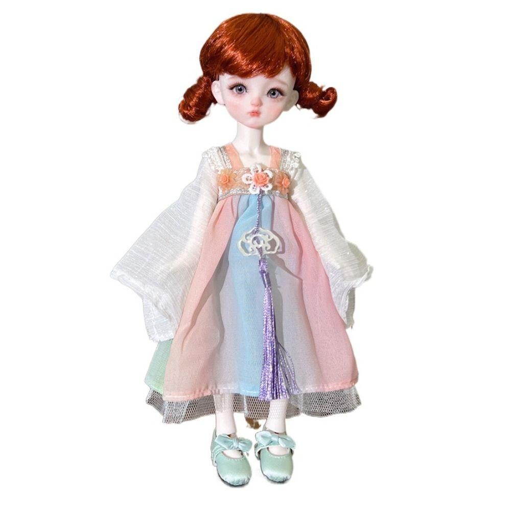 Pretty 1/6 BJD Doll Outfit Set Cute Girl Toy Gift Trendy Doll Accessories  (No Dolls and Shoes)