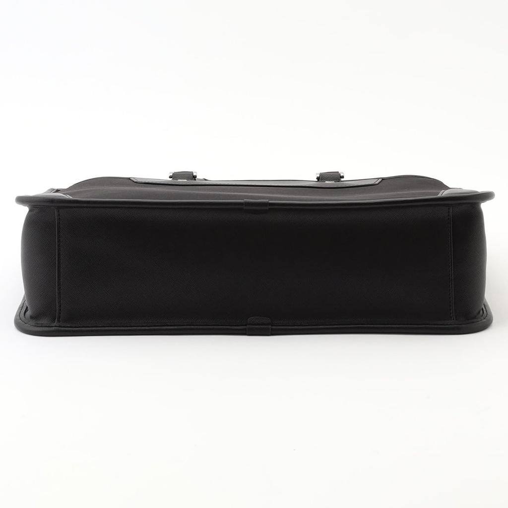 ORIHICA Water Repellent Lightweight CORDURA Nylon Business Briefcase 2-Way Laptop Bag Black (62B-J4)