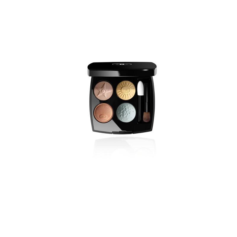 Chanel Les 4 Ombres Boutons Lidschatten-Quadrat mit Multi-Effekt