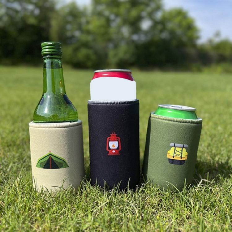 Beer Drink Can Bottle Cover Outdoor Camping Can Cover Insulated Can Coolers Sleeves Protector Neoprene Can Bottle Holder