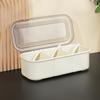 Condiment Server with Ice Tray Cold Serving Tray for Bar Fruit Salad Taco Multipurpose Chilled Condiment Caddy with Compartments And Separate Lids