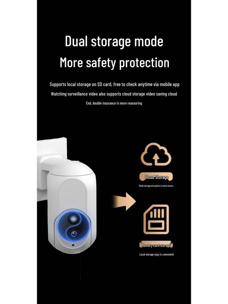 1080P HD Indoor PTZ WiFi Surveillance Camera