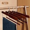 Pants Hanger Flocked Anti Slip Clothes Storage Rack for Clothing Store Closet