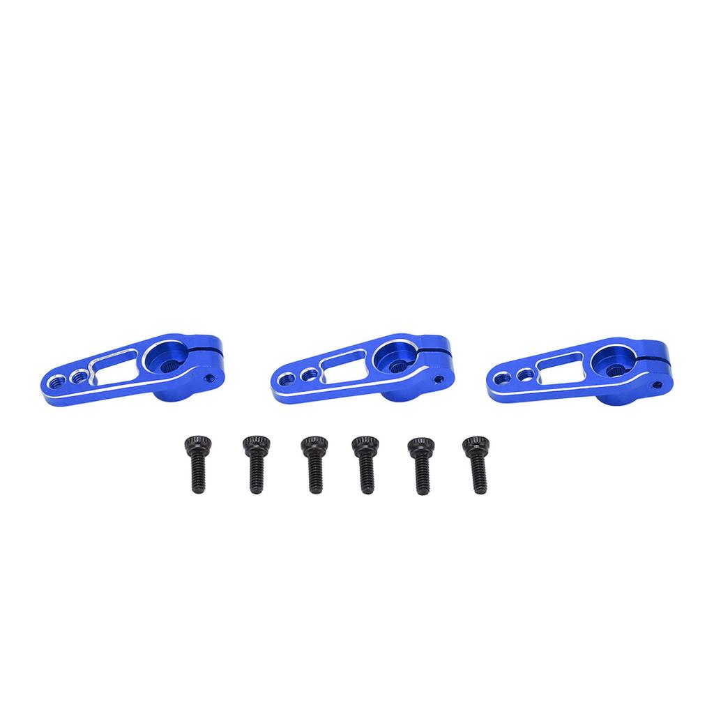 3pcsCelsiusset 25T Steering Servo Arms for 1Celsius10 Remote Control Car Aluminum Alloy Servo Arm