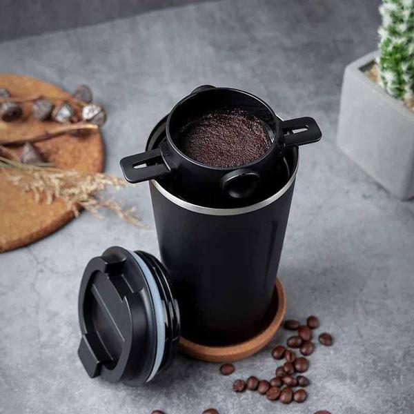 Portable Reusable Stainless Steel Filter Cup Coffee Filter Coffee Dripper Household Drinkware Drop Filter