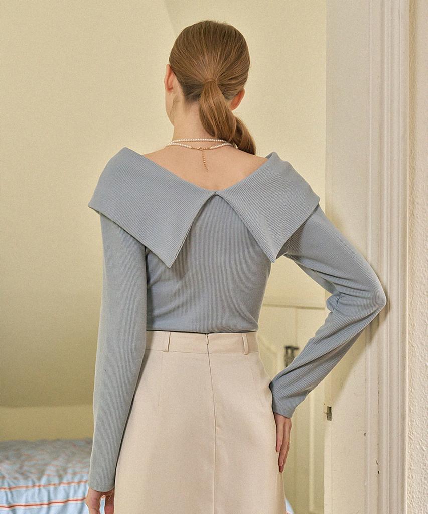 MICANE Daylily Big Collar Tee