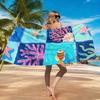 Coral Starfish Beach Towel Quick-drying Super Absorbent Suitable for Swimming Beach Pool Gym Summer Gift for Friends Families