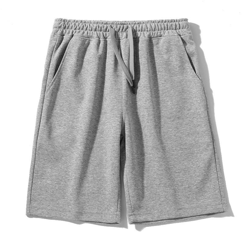 Adult Cotton Milk Silk Breathable Casual Shorts - 240g Five-Point Fashion