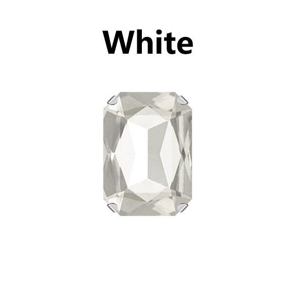 

Стеклянные многоцветные высококачественные хрустальные ювелирные изделия, горячая распродажа, серебристая чашка с когтями 10*14 мм, 20 шт./лот, популярные стразы, пришитые на плоской спине, поделки своими руками