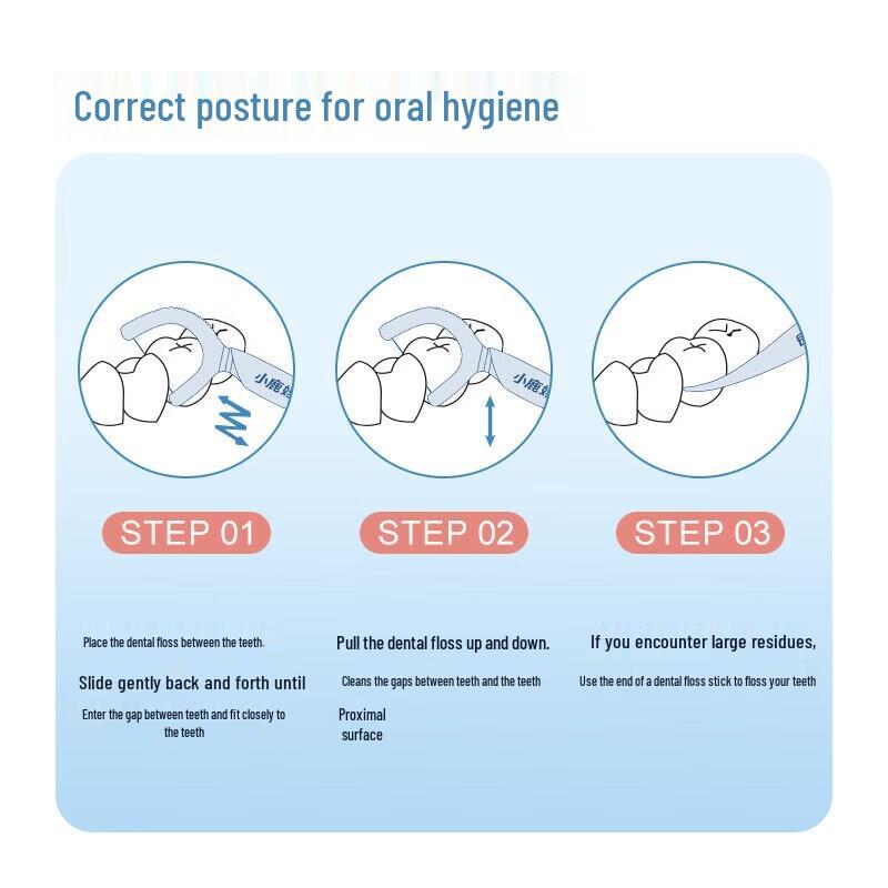 FAWNMUM Xuanhu Dental Floss Picks